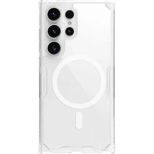 کاور نیلکین مدل Nature TPU Pro Magnetic مناسب برای گوشی موبایل سامسونگ Galaxy S24 ULTRA