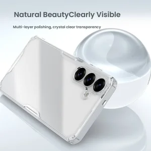 کاور نیلکین مدل Nature TPU Pro مناسب برای گوشی موبایل سامسونگ Galaxy S25