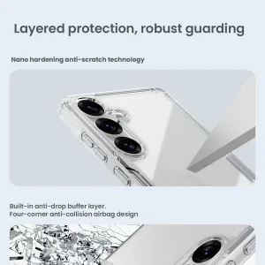 کاور نیلکین مدل Nature TPU Pro مناسب برای گوشی موبایل سامسونگ Galaxy S25