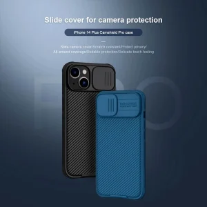 کاور نیلکین مدل Camshield Pro مناسب برای گوشی موبایل اپل iPhone 15 Plus/ 14 Plus