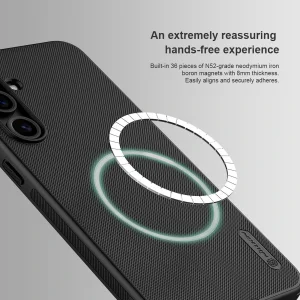 کاور نیلکین مدل Frosted Shield Pro Magnetic مناسب برای گوشی موبایل سامسونگ  Galaxy S24 FE