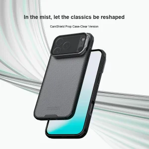 کاور نیلکین مدل Camshield Prop Clear Transparent Lens Guard مناسب برای گوشی موبایل اپل iPhone 17 Pro