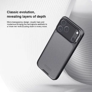 کاور نیلکین مدل Camshield Prop Clear Transparent Lens Guard مناسب برای گوشی موبایل اپل iPhone 17 Pro