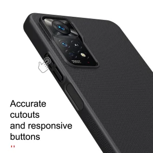 کاور نیلکین مدل Super Frosted Shield مناسب برای گوشی موبایل شیائومی Redmi Note 12T Pro 5G / Note 11T Pro / Note 11T Pro Plus / Poco X4 GT 5G / Redmi K50i 5G