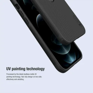 کاور نیلکین مدل (Super Frosted Shield Pro (Logo CutOut مناسب برای گوشی موبایل اپل IPhone 13 Pro Max