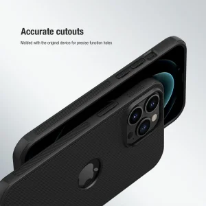 کاور نیلکین مدل (Super Frosted Shield Pro (Logo CutOut مناسب برای گوشی موبایل اپل IPhone 13 Pro Max