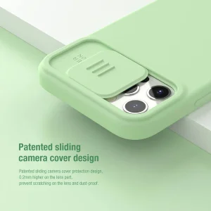 کاور نیلکین مدل CamShield Silky Magnetic silicon مناسب برای گوشی موبایل اپل iPhone 12 / iPhone 12 Pro