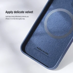 کاور نیلکین مدل CamShield Silky Magnetic silicon مناسب برای گوشی موبایل اپل iPhone 12 / iPhone 12 Pro