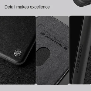 کیف کلاسوری نیلکین مدل Qin Prop Leather Classic Cloth مناسب برای گوشی موبایل سامسونگ Galaxy S24 Plus