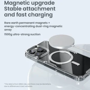 کاور نیلکین مدل Nature TPU Pro Magnetic مناسب برای گوشی موبایل اپل iPhone 16 Pro Max