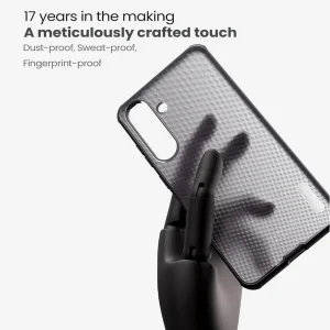 کاور نیلکین مدل Super Frosted Shield Transparent مناسب برای گوشی موبایل سامسونگ Galaxy S25 FE