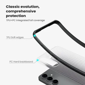 کاور نیلکین مدل Super Frosted Shield Transparent مناسب برای گوشی موبایل سامسونگ Galaxy S25 FE