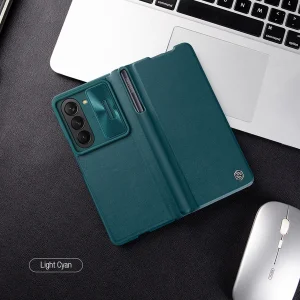کیف کلاسوری نیلکین مدل Qin Pro Leather مناسب برای گوشی موبایل سامسونگ Galaxy Z Fold 5 / W24