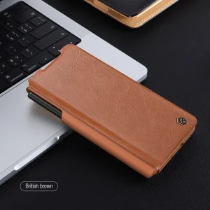 کیف کلاسوری نیلکین مدل Qin Pro Leather مناسب برای گوشی موبایل سامسونگ Galaxy Z Fold 5 / W24