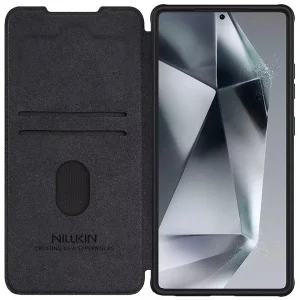 کیف کلاسوری نیلکین مدل Qin Pro مناسب برای گوشی موبایل سامسونگ Galaxy S25 Ultra
