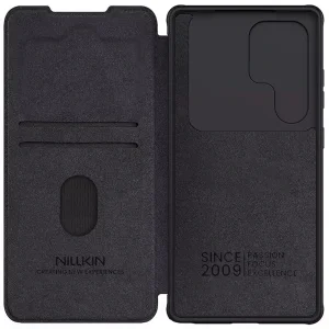 کیف کلاسوری نیلکین مدل Qin Pro مناسب برای گوشی موبایل سامسونگ Galaxy S25 Ultra