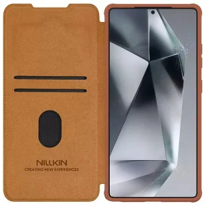 کیف کلاسوری نیلکین مدل Qin Pro مناسب برای گوشی موبایل سامسونگ Galaxy S25 Ultra