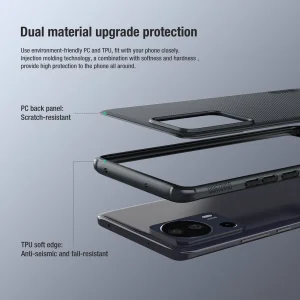 کاور نیلکین مدل Super Frosted Shield Pro مناسب برای گوشی موبایل شیائومی Mi 13 Lite / Civi 2