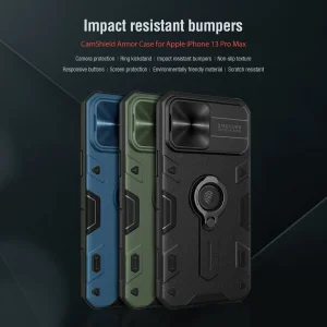 کاور نیلکین مدل CamShield Armor مناسب برای گوشی موبایل اپل iPhone 13 Pro Max