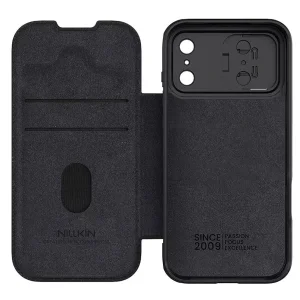 کیف کلاسوری نیلکین مدل Qin Pro Leather مناسب برای گوشی موبایل اپل iPhone 17 Pro Max