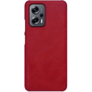 کیف کلاسوری نیلکین مدل QIN Leather Case مناسب برای گوشی موبایل شیائومی Poco X4 GT 5G / Xiaomi Redmi Note 11T Pro/Redmi Note 11T Pro Plus/ Xiaomi Redmi K50i 5G