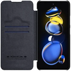 کیف کلاسوری نیلکین مدل QIN Leather Case مناسب برای گوشی موبایل شیائومی Poco X4 GT 5G / Xiaomi Redmi Note 11T Pro/Redmi Note 11T Pro Plus/ Xiaomi Redmi K50i 5G