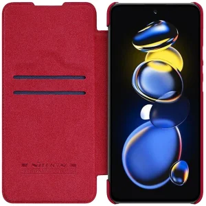 کیف کلاسوری نیلکین مدل QIN Leather Case مناسب برای گوشی موبایل شیائومی Poco X4 GT 5G / Xiaomi Redmi Note 11T Pro/Redmi Note 11T Pro Plus/ Xiaomi Redmi K50i 5G