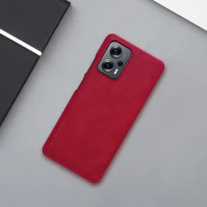 کیف کلاسوری نیلکین مدل QIN Leather Case مناسب برای گوشی موبایل شیائومی Poco X4 GT 5G / Xiaomi Redmi Note 11T Pro/Redmi Note 11T Pro Plus/ Xiaomi Redmi K50i 5G