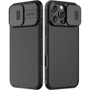 کاور نیلکین مدل Camshield Pro مناسب برای گوشی موبایل اپل Iphone 16 Pro