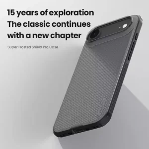 کاور نیلکین مدل Super Frosted Shield Pro Transparent مناسب برای گوشی موبایل اپل iPhone 17 Air