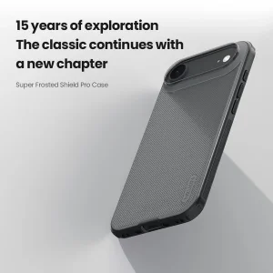 کاور نیلکین مدل Super Frosted Shield Pro Transparent مناسب برای گوشی موبایل اپل iPhone 17 Air
