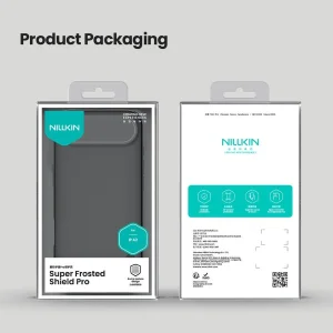 کاور نیلکین مدل Super Frosted Shield Pro Transparent مناسب برای گوشی موبایل اپل iPhone 17 Air