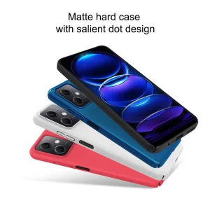 کاور نیلکین مدل Super Frosted Shield مناسب برای گوشی موبایل شیائومی Redmi Note 12 5G /Poco X5