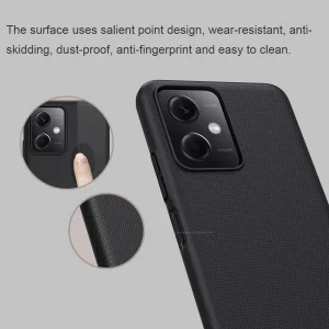 کاور نیلکین مدل Super Frosted Shield مناسب برای گوشی موبایل شیائومی Redmi Note 12 5G /Poco X5
