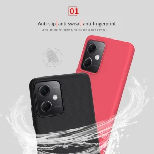 کاور نیلکین مدل Super Frosted Shield مناسب برای گوشی موبایل شیائومی Redmi Note 12 5G /Poco X5