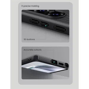 کاور نیلکین مدل Super Frosted Shield Pro Magnetic مناسب برای گوشی موبایل سامسونگ Galaxy S25 Ultra