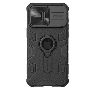 کاور نیلکین مدل CamShield Armor LogoCut مناسب برای گوشی موبایل اپل iPhone 15 Pro Max