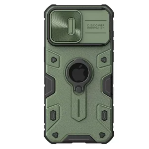 کاور نیلکین مدل CamShield Armor LogoCut مناسب برای گوشی موبایل اپل iPhone 15 Pro Max