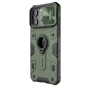 کاور نیلکین مدل CamShield Armor LogoCut مناسب برای گوشی موبایل اپل iPhone 15 Pro Max