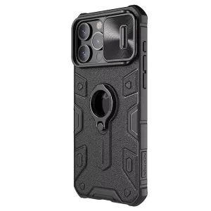 کاور نیلکین مدل CamShield Armor LogoCut مناسب برای گوشی موبایل اپل iPhone 15 Pro Max