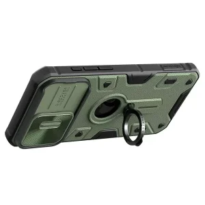 کاور نیلکین مدل CamShield Armor LogoCut مناسب برای گوشی موبایل اپل iPhone 15 Pro Max