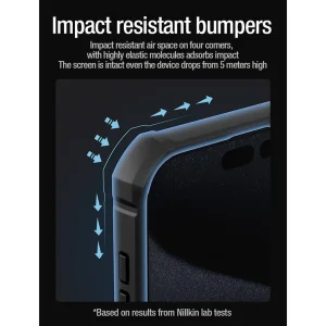 کاور نیلکین مدل CamShield Armor LogoCut مناسب برای گوشی موبایل اپل iPhone 15 Pro Max