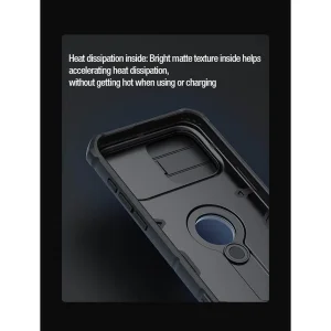 کاور نیلکین مدل CamShield Armor LogoCut مناسب برای گوشی موبایل اپل iPhone 15 Pro Max
