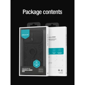 کاور نیلکین مدل CamShield Armor LogoCut مناسب برای گوشی موبایل اپل iPhone 15 Pro Max