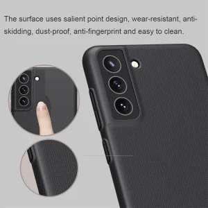 کاور نیلکین مدل Super Frosted Shield مناسب برای گوشی موبایل سامسونگ Galaxy S21 Fe