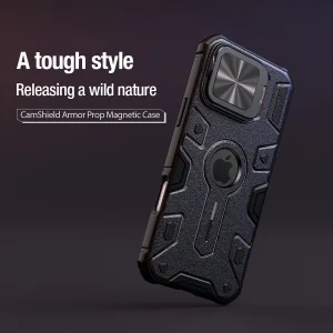 کاور نیلکین مدل CamShield Armor Prop Magnetic مناسب برای گوشی موبایل موبایل اپل iphone 16 pro max
