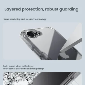 کاور نیلکین مدل Nature TPU Pro مناسب برای گوشی موبایل اپل iPhone 16e