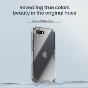 کاور نیلکین مدل Nature TPU Pro مناسب برای گوشی موبایل اپل iPhone 16e