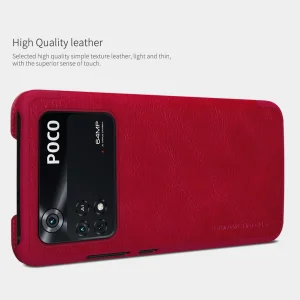 کیف کلاسوری نیلکین مدل QIN مناسب برای گوشی موبایل شیائومی Poco M4 Pro 4g