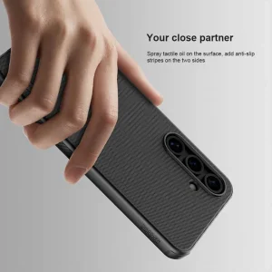 کاور نیلکین مدل Super Frosted Shield Pro مناسب برای گوشی موبایل سامسونگ Galaxy S24 fe